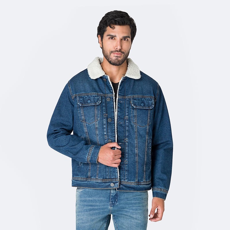 CASACA JOHHN DENIM HOMBRE - 1