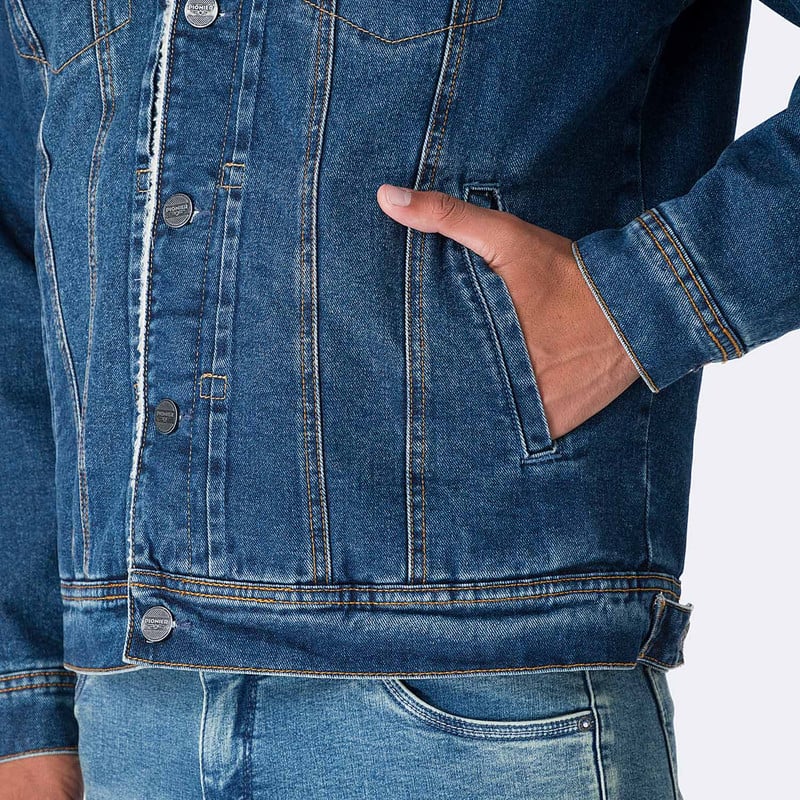 CASACA JOHHN DENIM HOMBRE - 4