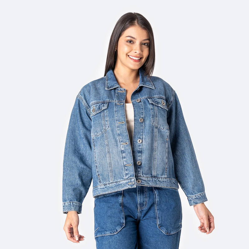 CASACA ELODYH DENIM MUJER - 1