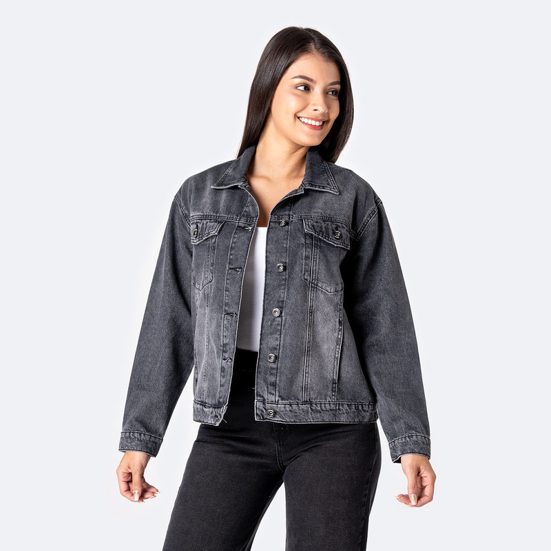 CASACA ELODYH DENIM MUJER - 1