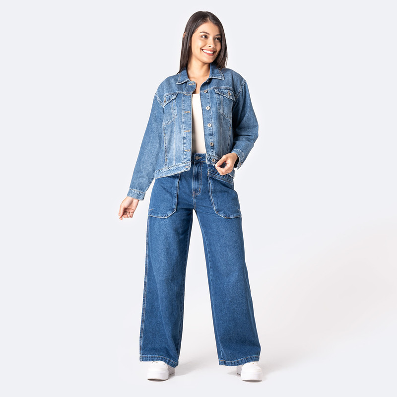 CASACA ELODYH DENIM MUJER - 4