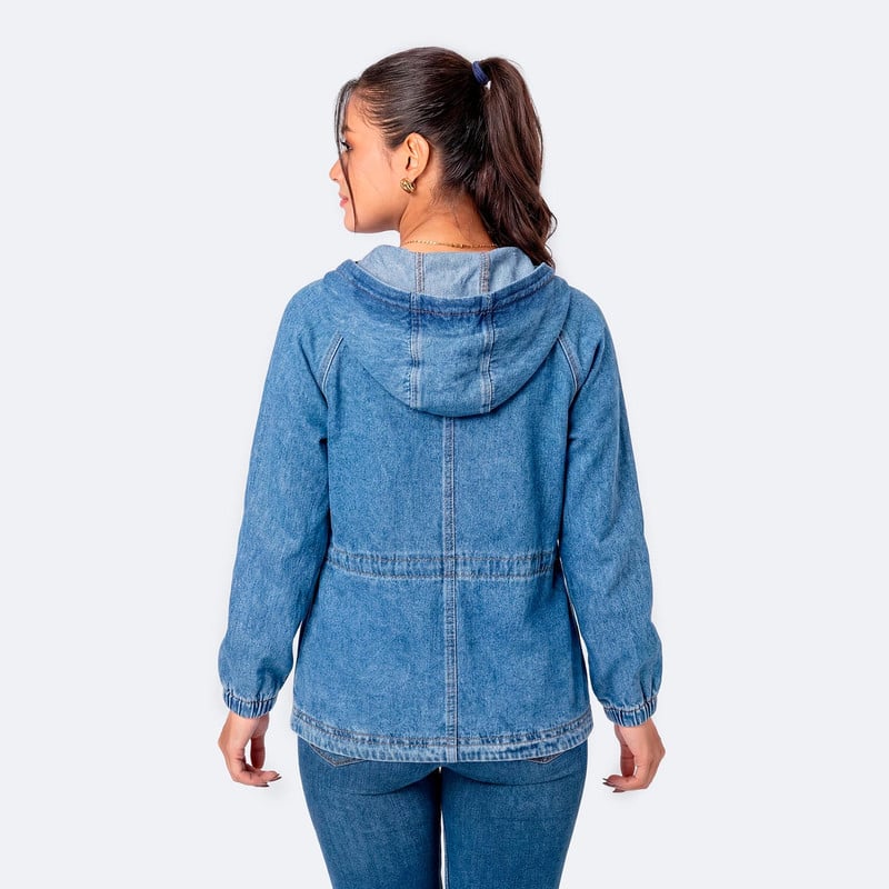 CASACA LOWDER DENIM MUJER - 3