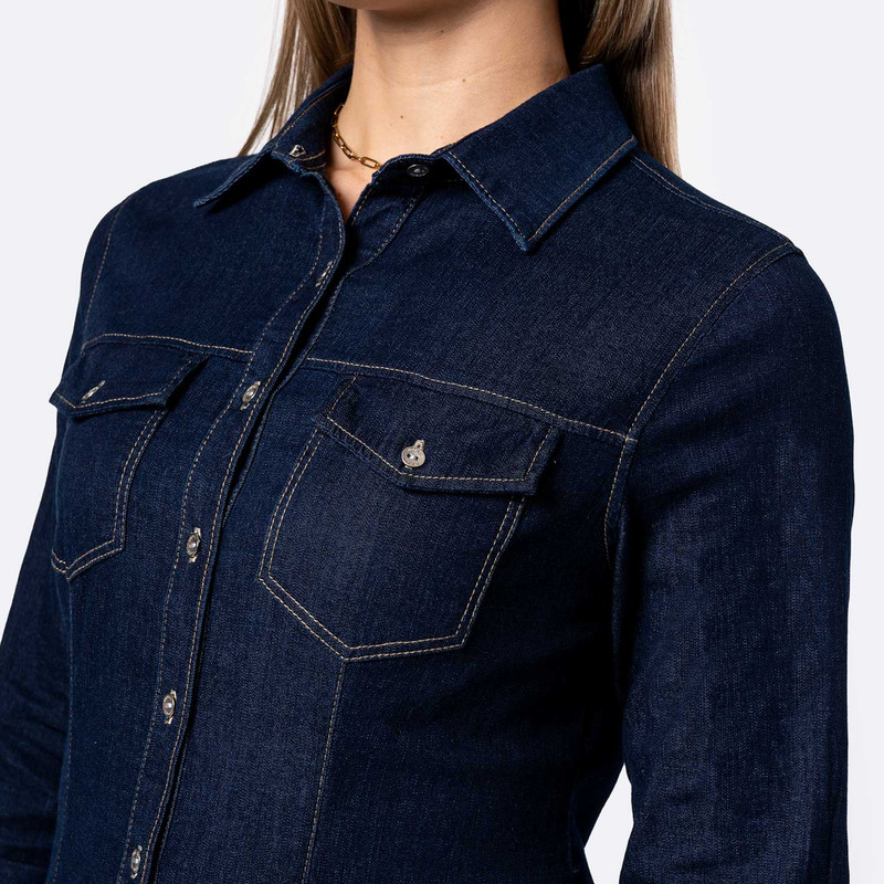 BLUSAS MODA ORIS DENIM MUJER - 2