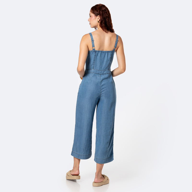 ENTERIZOS OVERALL CRISYELA DENIM MUJER - 4