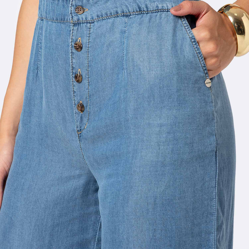 ENTERIZOS OVERALL CRISYELA DENIM MUJER - 6