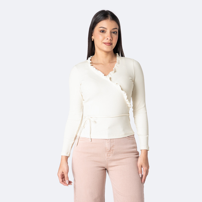 POLO MODA KISHAT RIB MUJER - 1