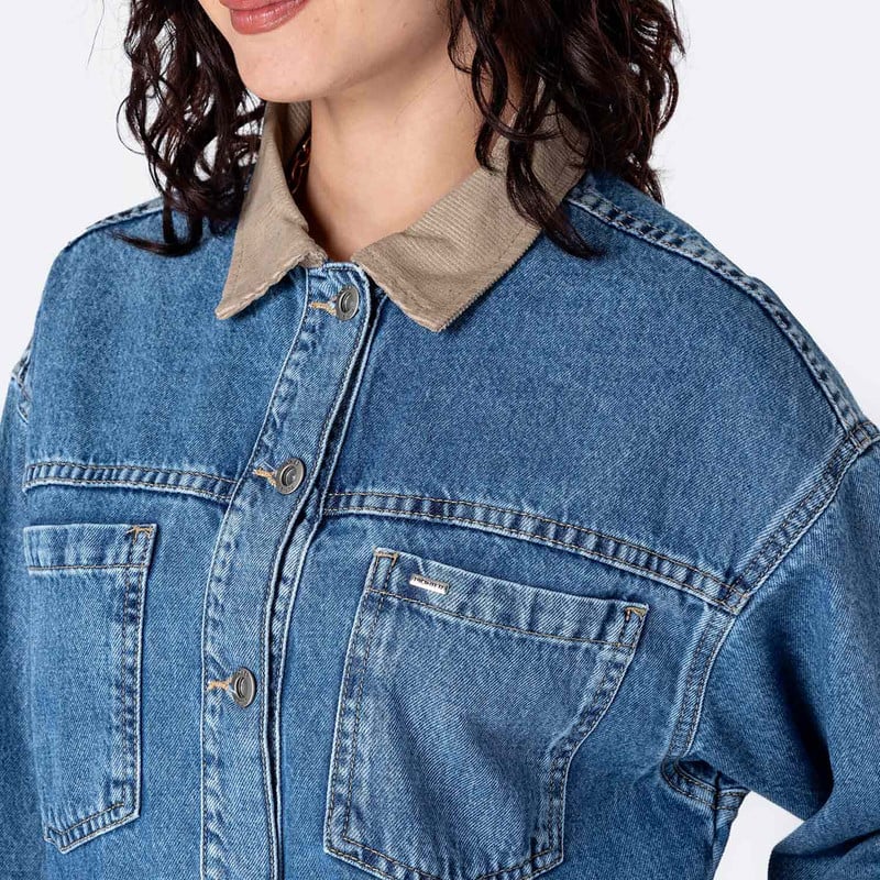 CASACA RYTHA DENIM MUJER - 2