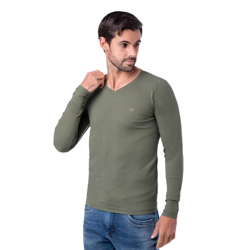 POLOS MODA RUSBET RIB LYCRADO HOMBRE - 2