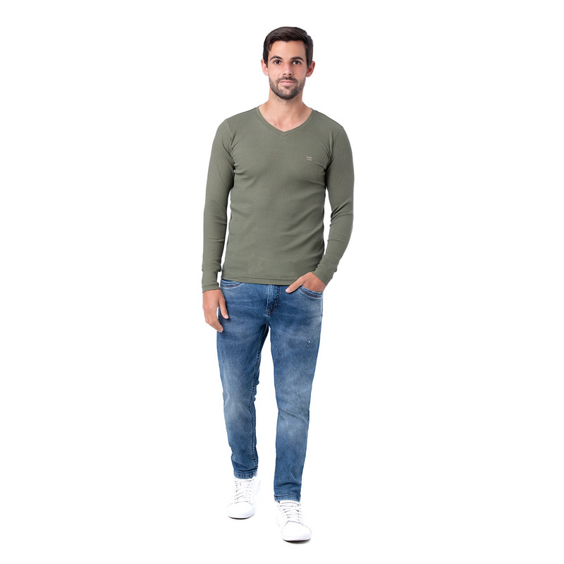 POLOS MODA RUSBET RIB LYCRADO HOMBRE - 4