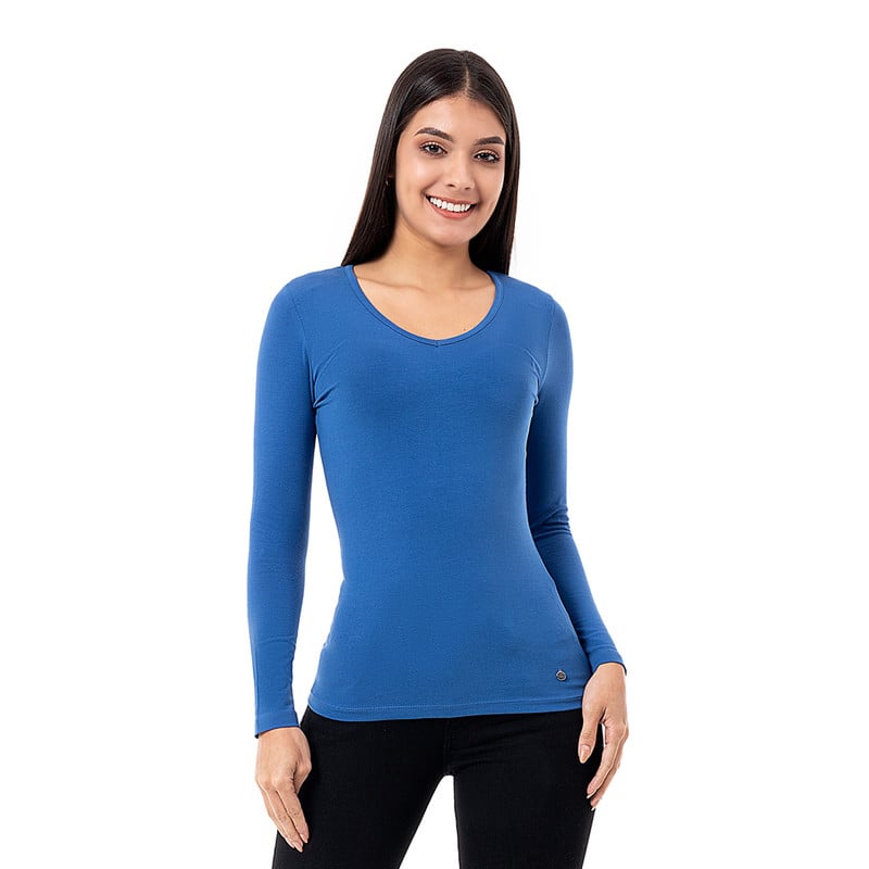 POLOS BASICO MIRIAM JERSEY FULL LYCRA MUJER - 1