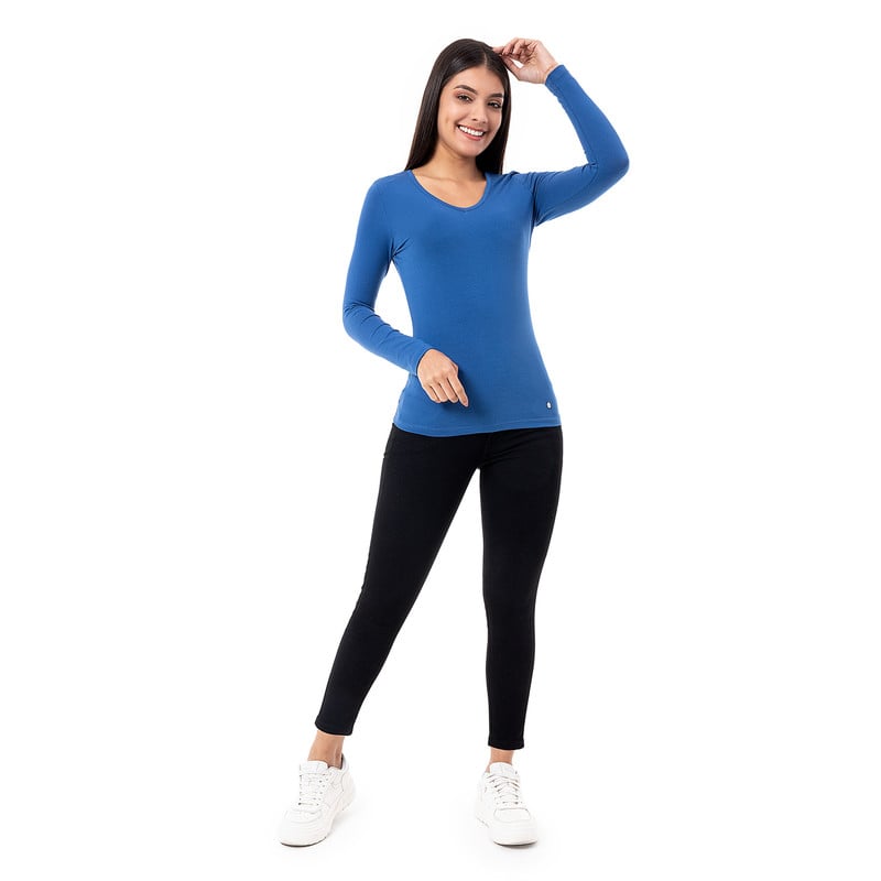 POLOS BASICO MIRIAM JERSEY FULL LYCRA MUJER - 5