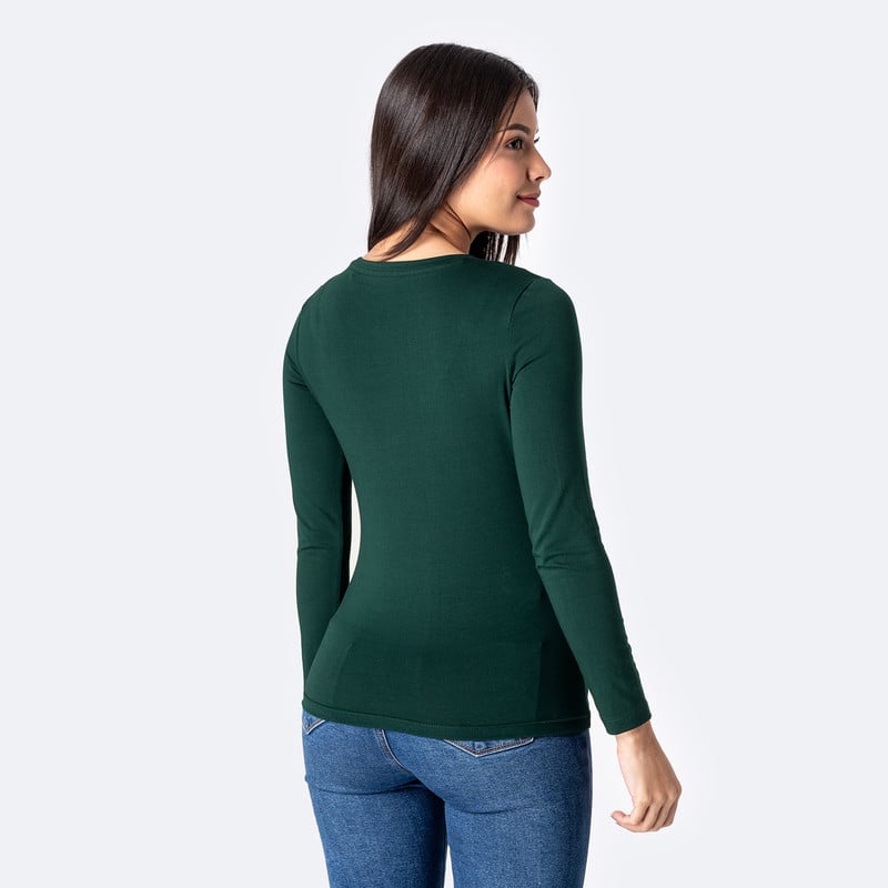 POLOS BASICO MONICA JERSEY FULL LYCRA MUJER - 3