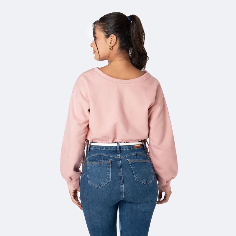 POLERAS HOODIE JORDANA FRANELA MUJER - 3