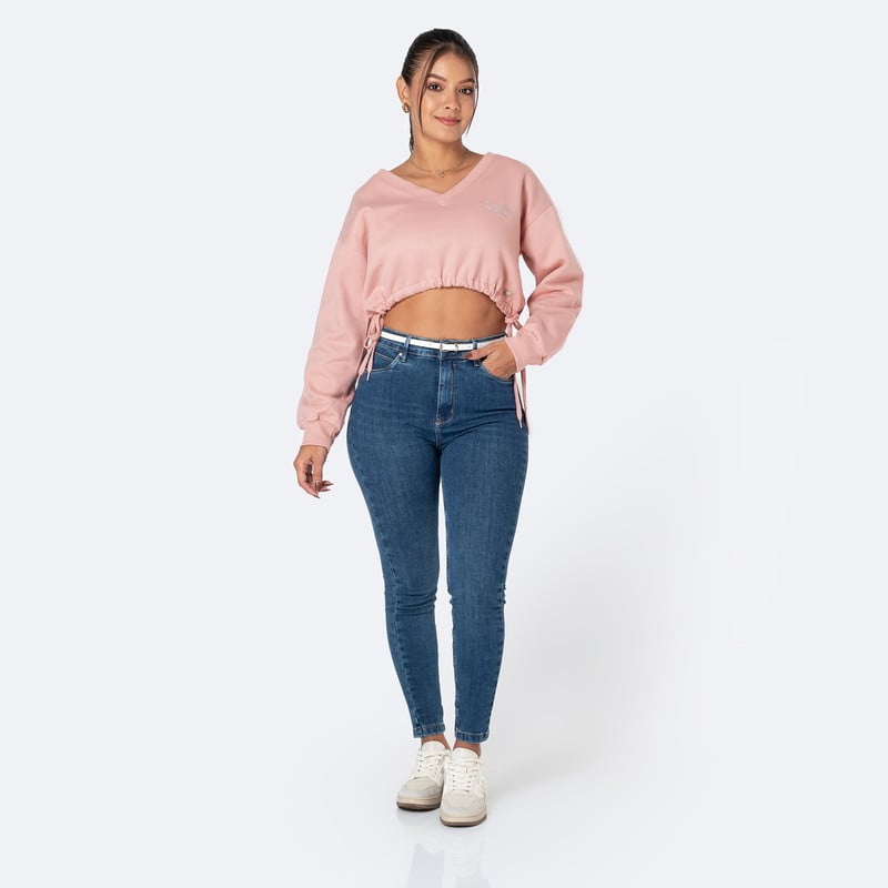 POLERAS HOODIE JORDANA FRANELA MUJER - 4