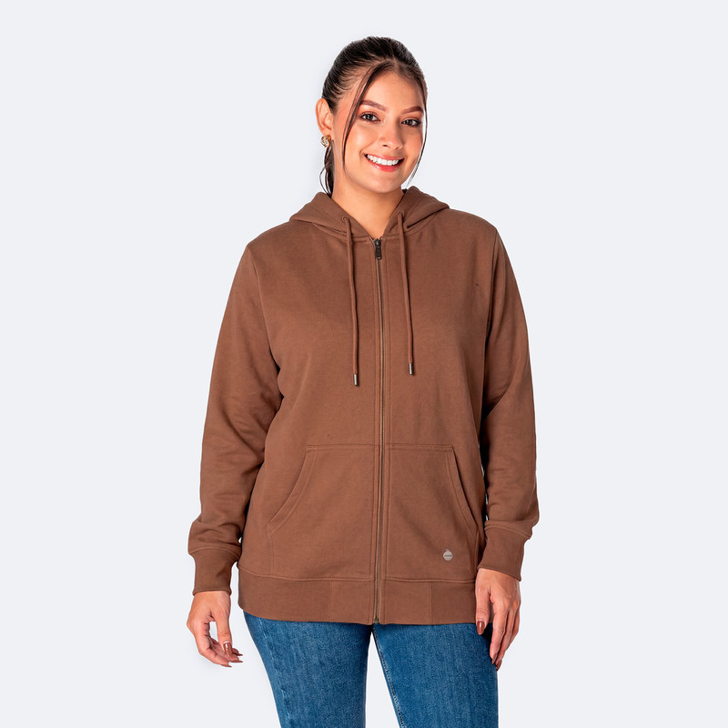 POLERAS ZIPPER MAFER FRANELA MUJER - 1