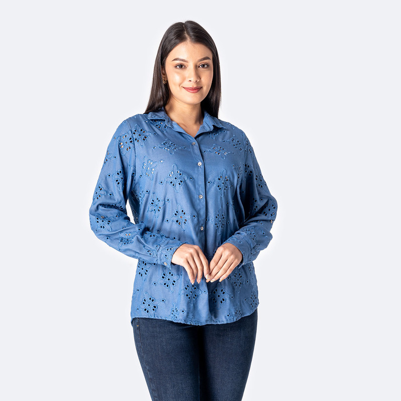 BLUSAS MODA YADDIRA BRODERY MUJER - 1