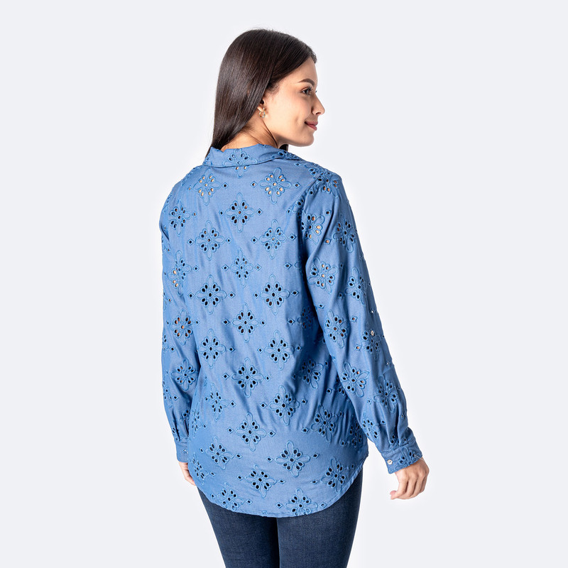BLUSAS MODA YADDIRA BRODERY MUJER - 3