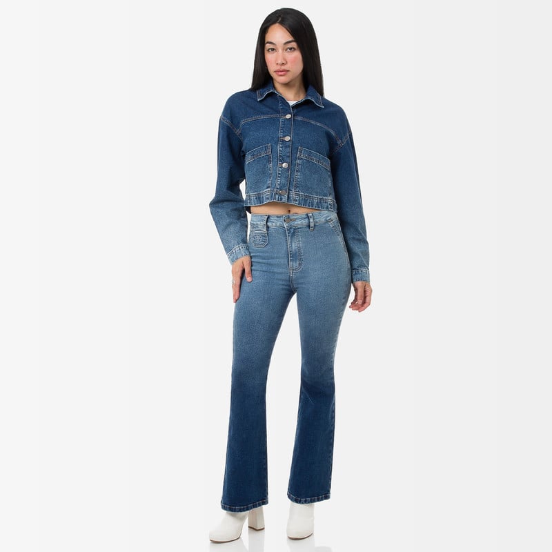 CASACA SAOR C DENIM MUJER - 2