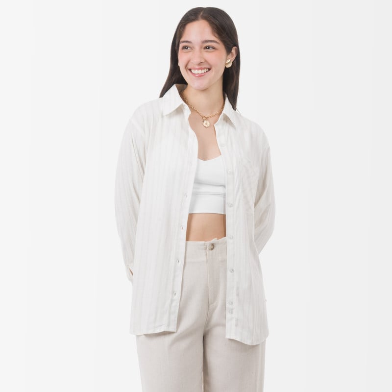 BLUSAS MODA NESS LINO MUJER - 1