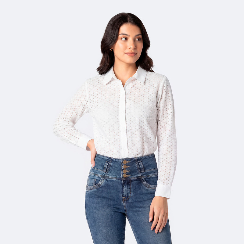 BLUSAS MODA MARIELE1 BRODERY MUJER - 1
