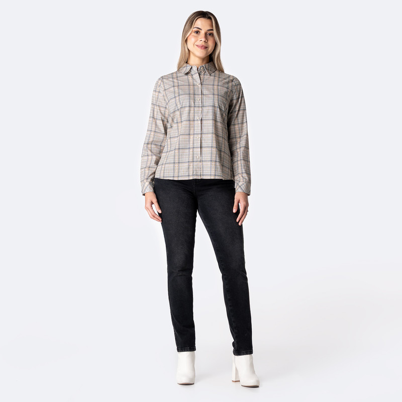BLUSAS MODA INNARA POPELINA MUJER - 4