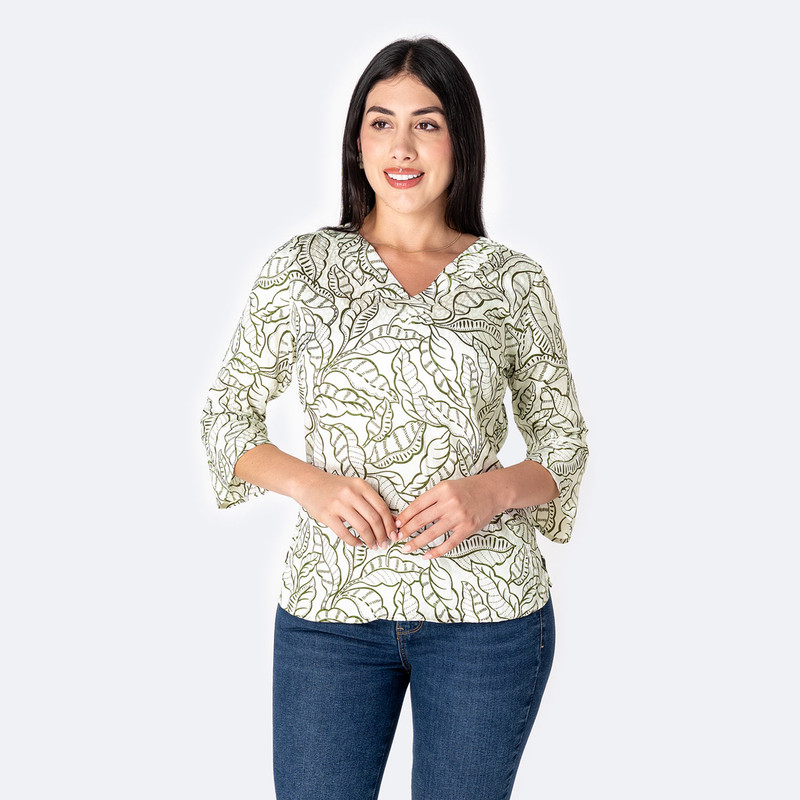 BLUSAS MODA PATTY MT SEDA MUJER - 1