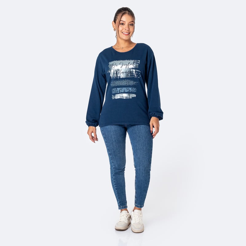 POLERAS CUELLO REDONDO KAYLET_S FRANELA MUJER
