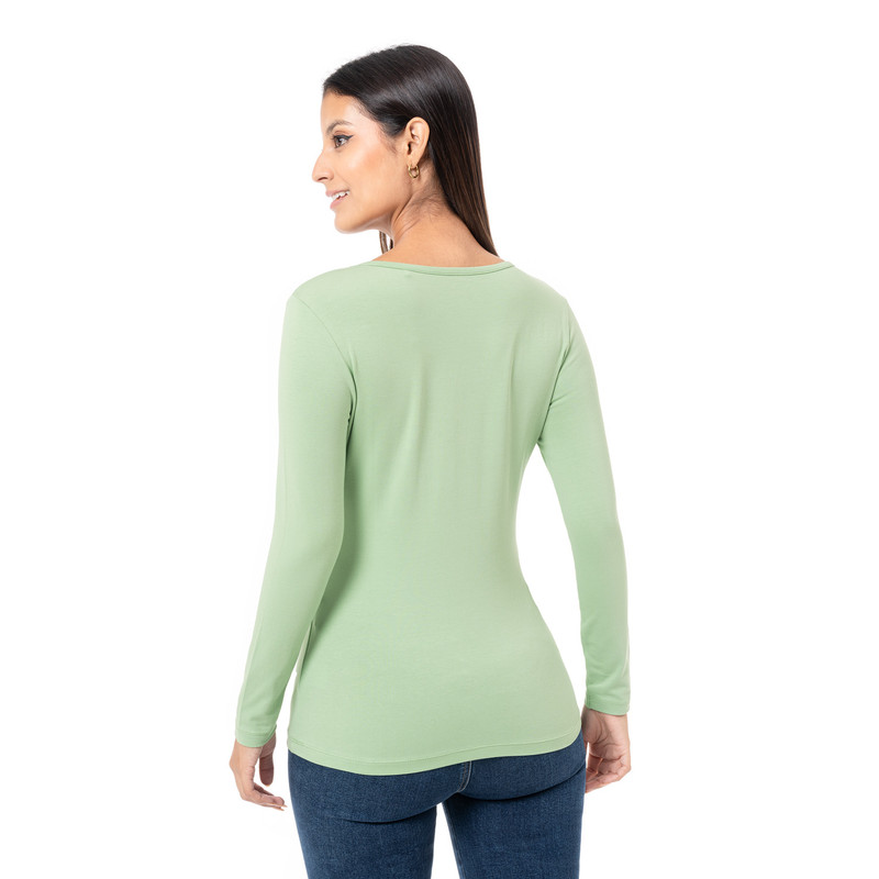 POLOS BASICO MIRIAM JERSEY FULL LYCRA MUJER - 3