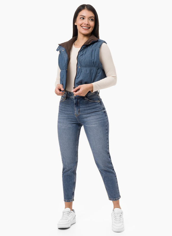 CHALECO QUIM DENIM MUJER - 2