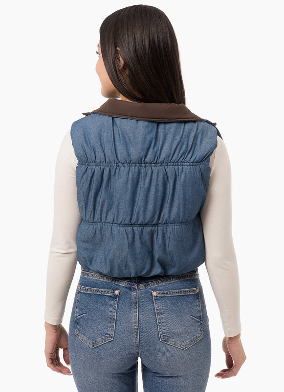 CHALECO QUIM DENIM MUJER - 3