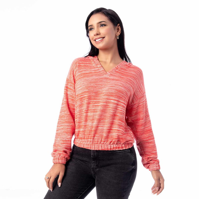 POLERAS HOODIE SEVENTY9_S FRENCH TERRY MUJER