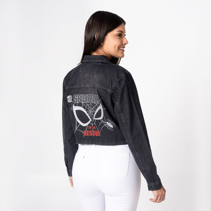 CASACA SCARE-MARVEL DENIM MUJER - 3