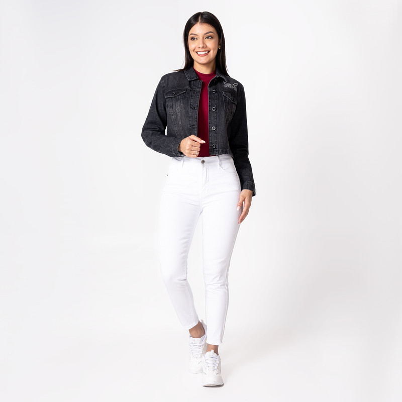 CASACA SCARE-MARVEL DENIM MUJER - 4