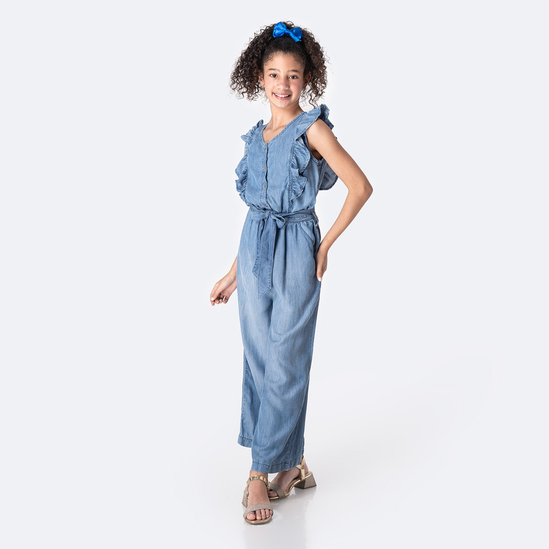 ENTERIZOS MODA OLINDAA DENIM NIÑA - 1