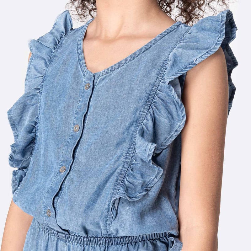 ENTERIZOS MODA OLINDAA DENIM NIÑA - 4
