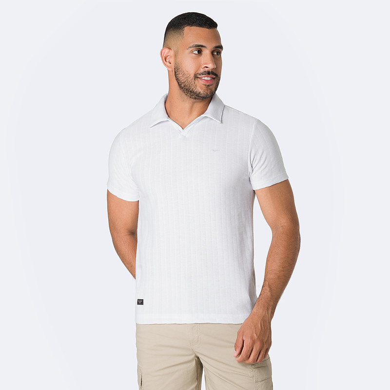POLO MODA EBREN JERSEY JACQUARD HOMBRE - 1
