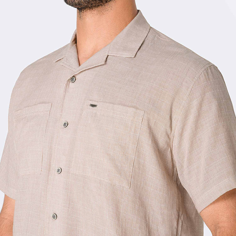 CAMISA MODA DAGOBERT LINO HOMBRE - 2