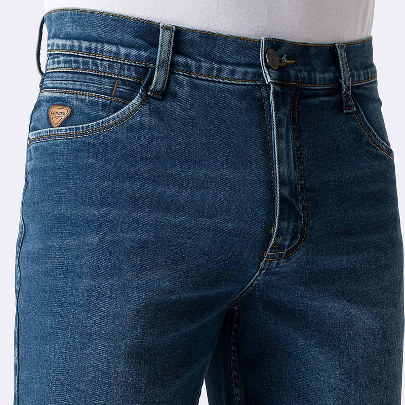 SHORTS BERMUDA SARIL DENIM STRETCH HOMBRE - 4
