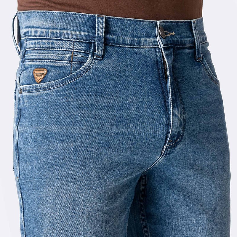 SHORTS BERMUDA SARIL DENIM STRETCH HOMBRE - 4