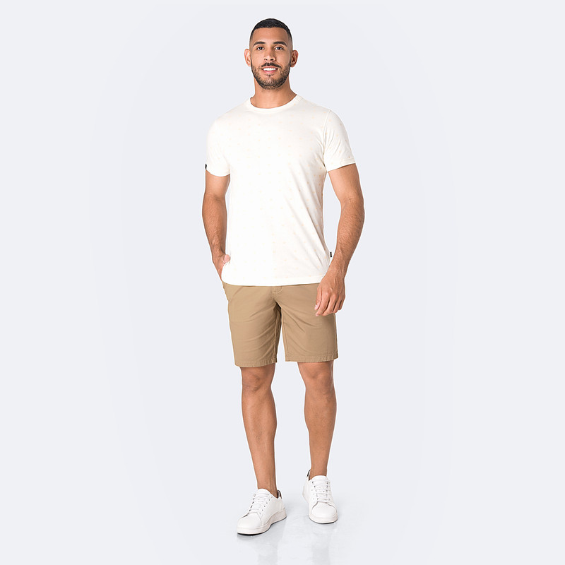 SHORTS BASICO RENATHO DRILL STRETCH HOMBRE - 2
