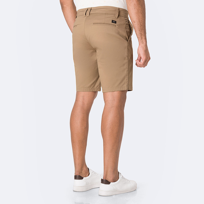 SHORTS BASICO RENATHO DRILL STRETCH HOMBRE - 3
