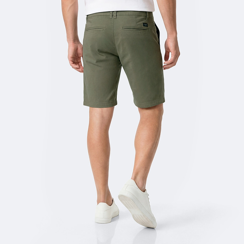 SHORTS BASICO RENATHO DRILL STRETCH HOMBRE - 3