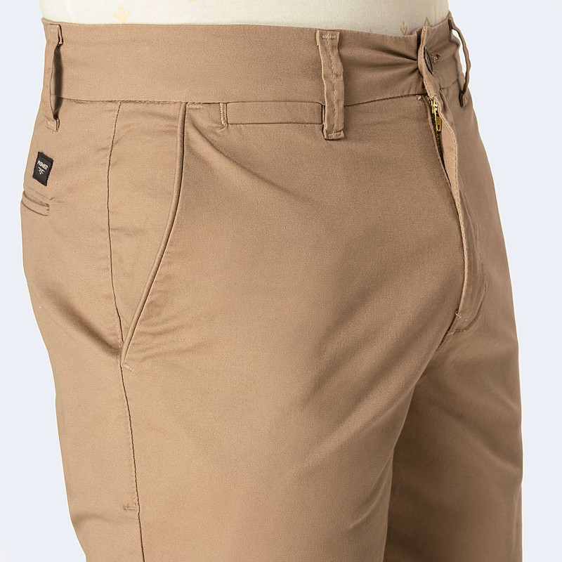 SHORTS BASICO RENATHO DRILL STRETCH HOMBRE - 4