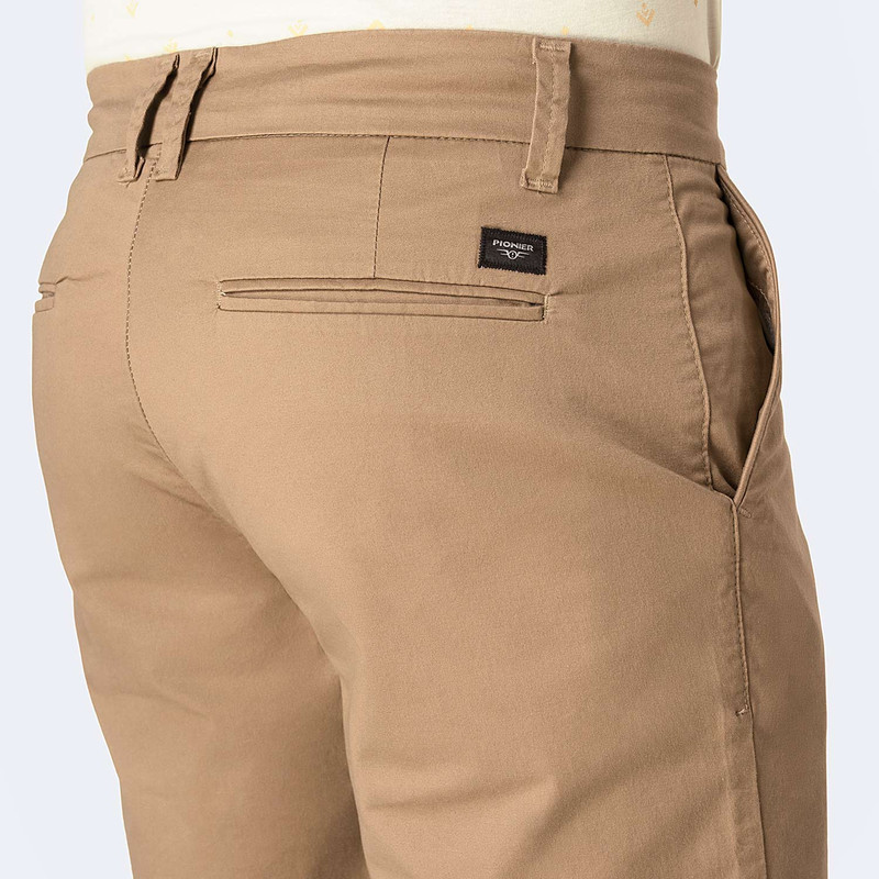 SHORTS BASICO RENATHO DRILL STRETCH HOMBRE - 5