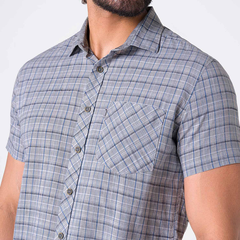 CAMISA CLASICO LARSEN C-MC CUADROS HOMBRE - 2