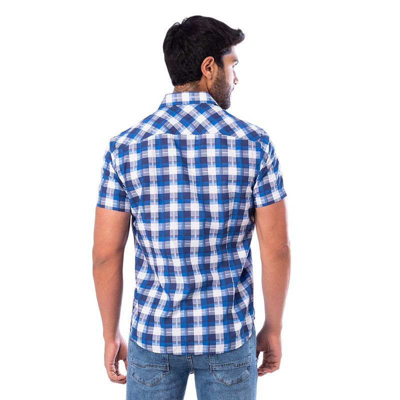 CAMISA CLASICO LARSEN C-MC CUADROS HOMBRE - 3