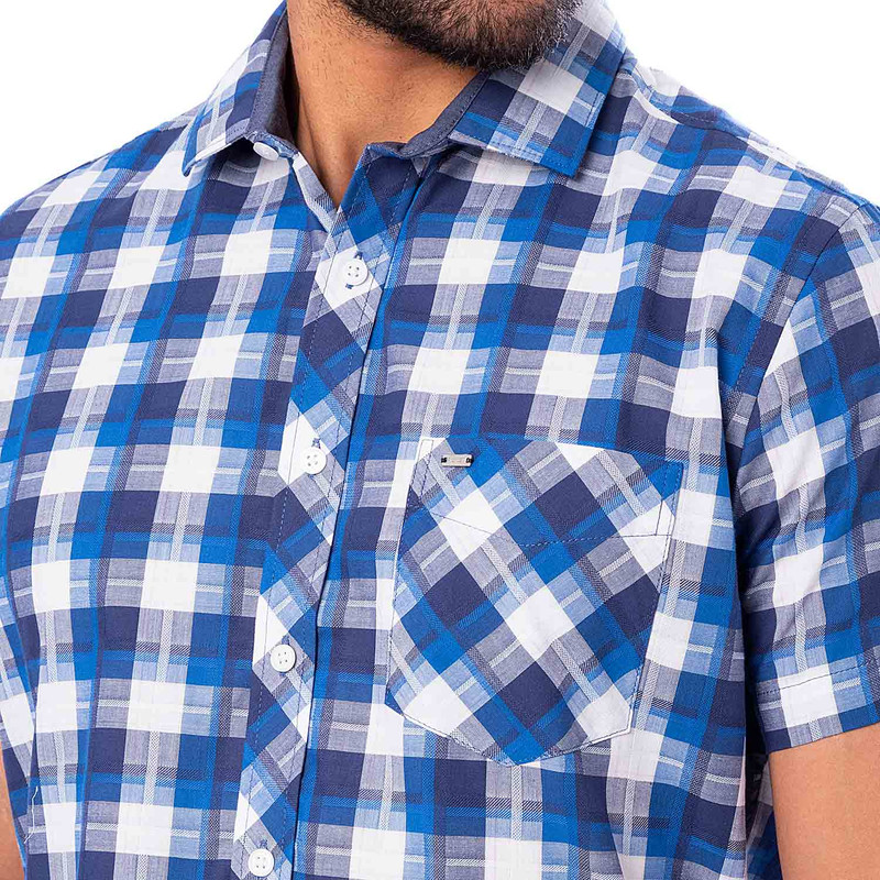 CAMISA CLASICO LARSEN C-MC CUADROS HOMBRE - 4