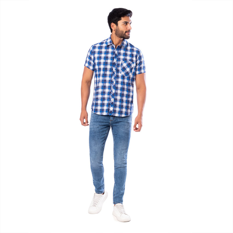 CAMISA CLASICO LARSEN C-MC CUADROS HOMBRE - 5