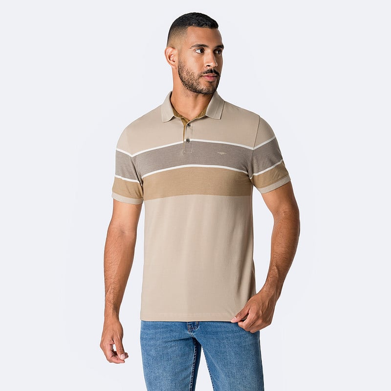 POLO BOX MODA LUKEM PIQUE HOMBRE - 1