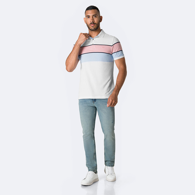 POLO BOX MODA LUKEM PIQUE HOMBRE - 4